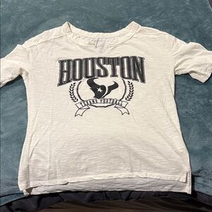 NFL Houston Texans Cream Short Sleeve Tee